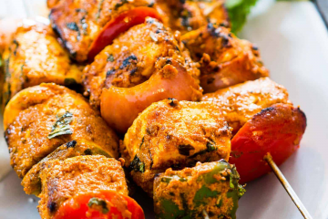 Tikka Chicken Skewers