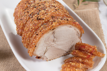 Roast Pork Loin with Crackling